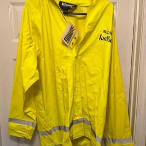 Blauer Bright Yellow Waterproof Jacket Hi-Vis